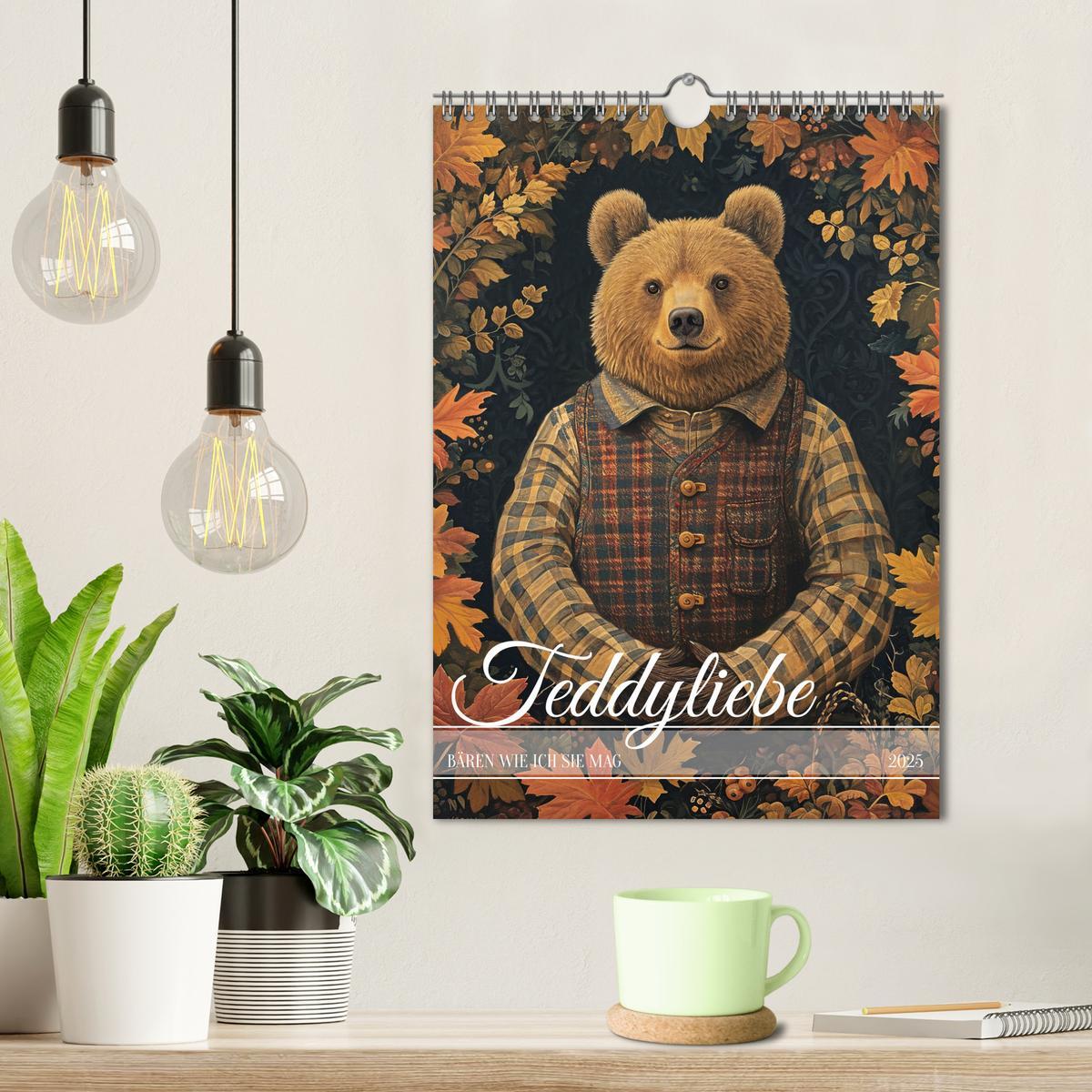 Bild: 9783383781513 | Teddyliebe Bären wie ich sie mag (Wandkalender 2025 DIN A4 hoch),...