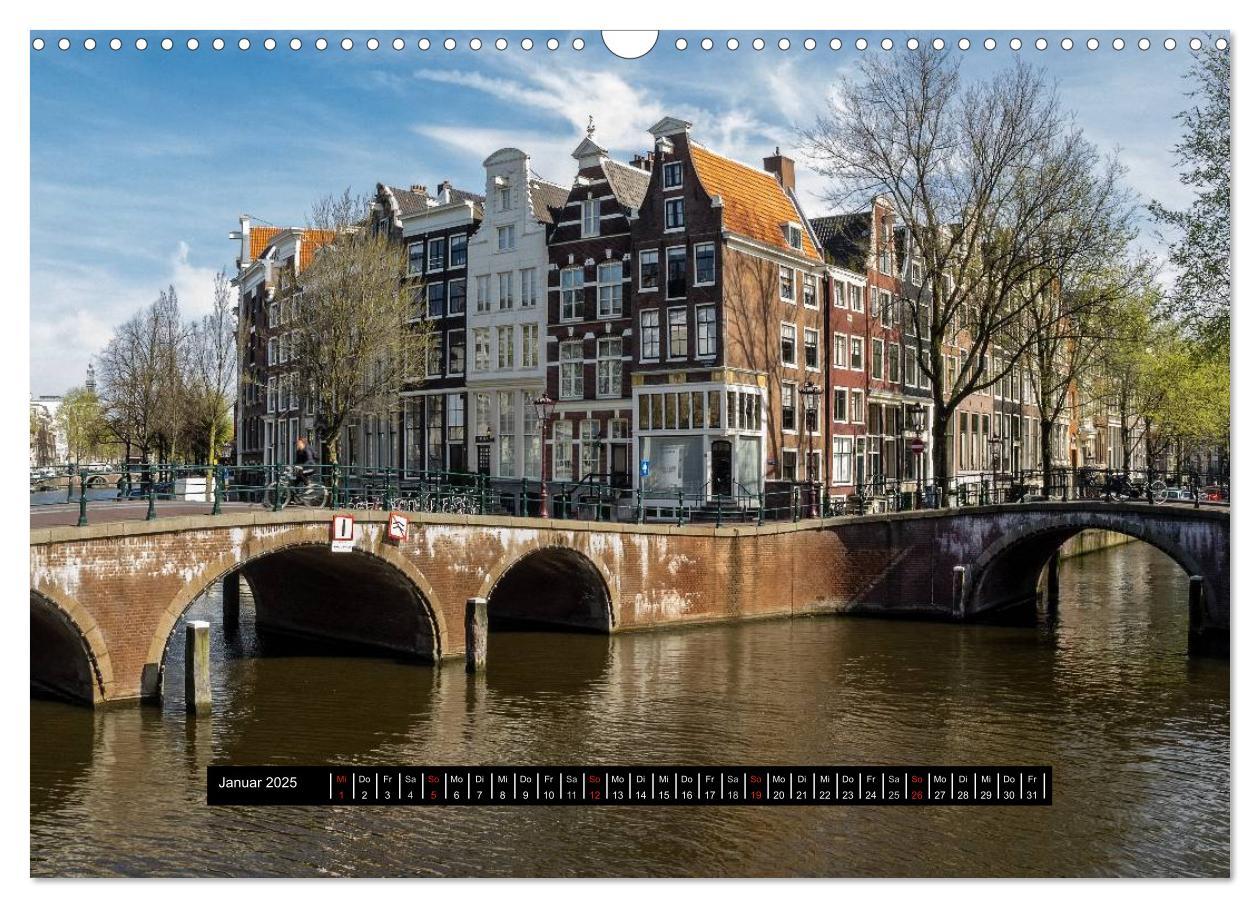 Bild: 9783435609918 | Amsterdam - Impressionen aus dem Grachtengordel (Wandkalender 2025...