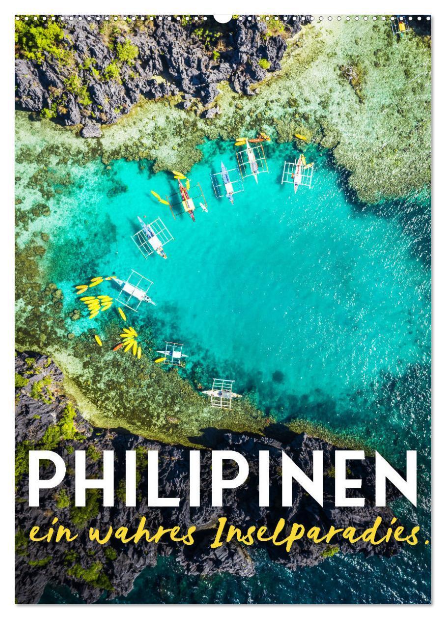 Cover: 9783435912872 | Philippinen - Ein wahres Inselparadies. (Wandkalender 2025 DIN A2...