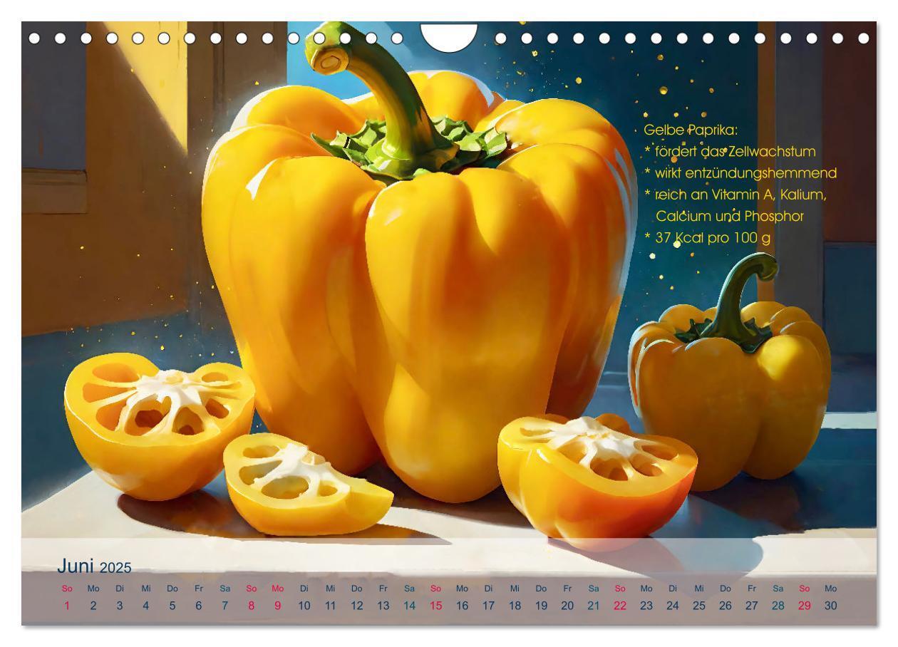 Bild: 9783383788222 | Low Carb Obst und Gemüse (Wandkalender 2025 DIN A4 quer), CALVENDO...