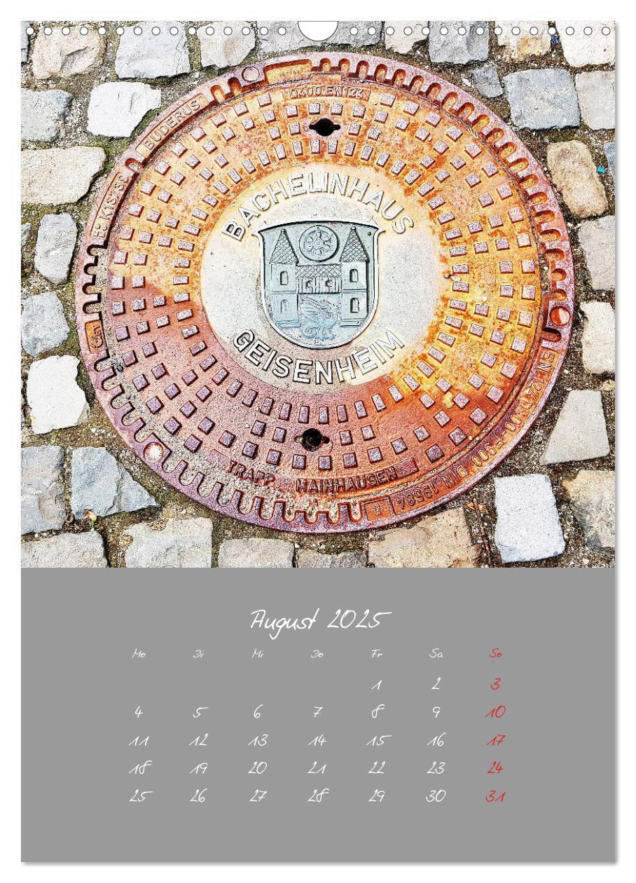 Bild: 9783435965991 | Faszination Kanaldeckel (Wandkalender 2025 DIN A3 hoch), CALVENDO...