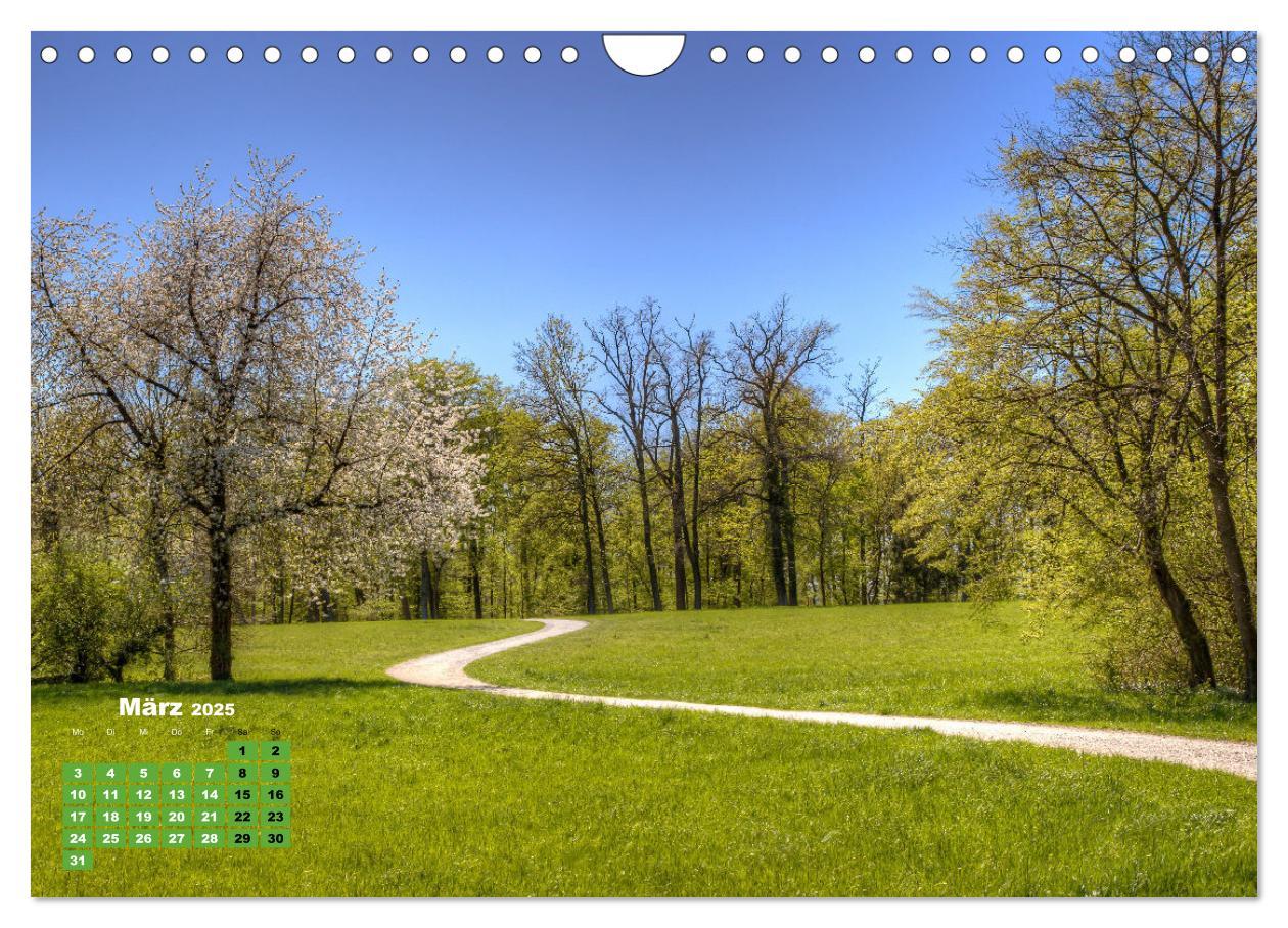 Bild: 9783383971464 | Park Schönbusch Aschaffenburg (Wandkalender 2025 DIN A4 quer),...