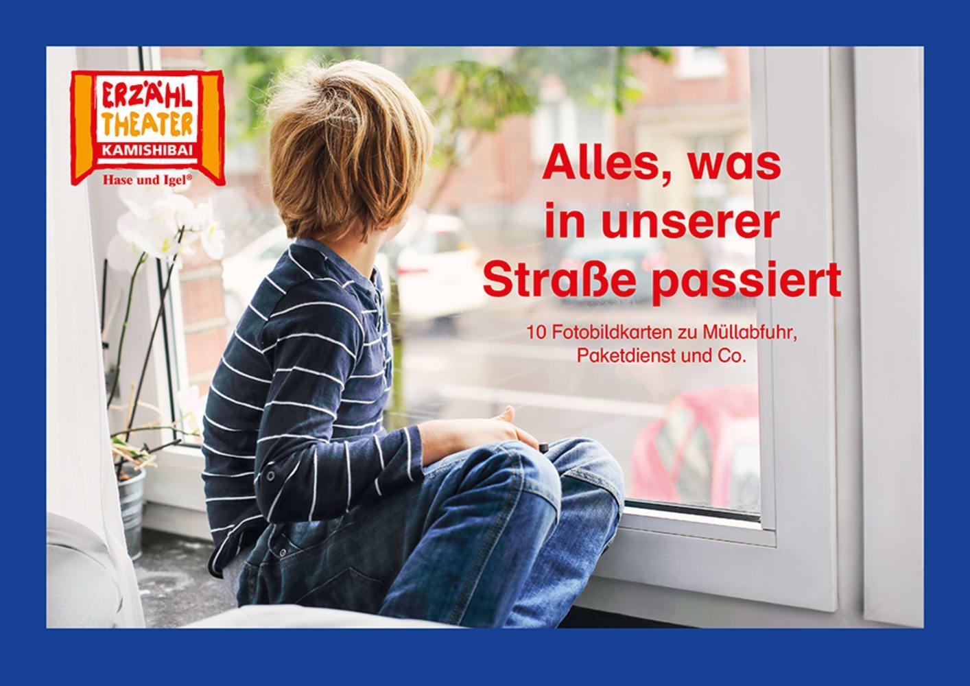 Cover: 4260505832179 | Alles, was in unserer Straße passiert / Kamishibai Bildkarten | Burger