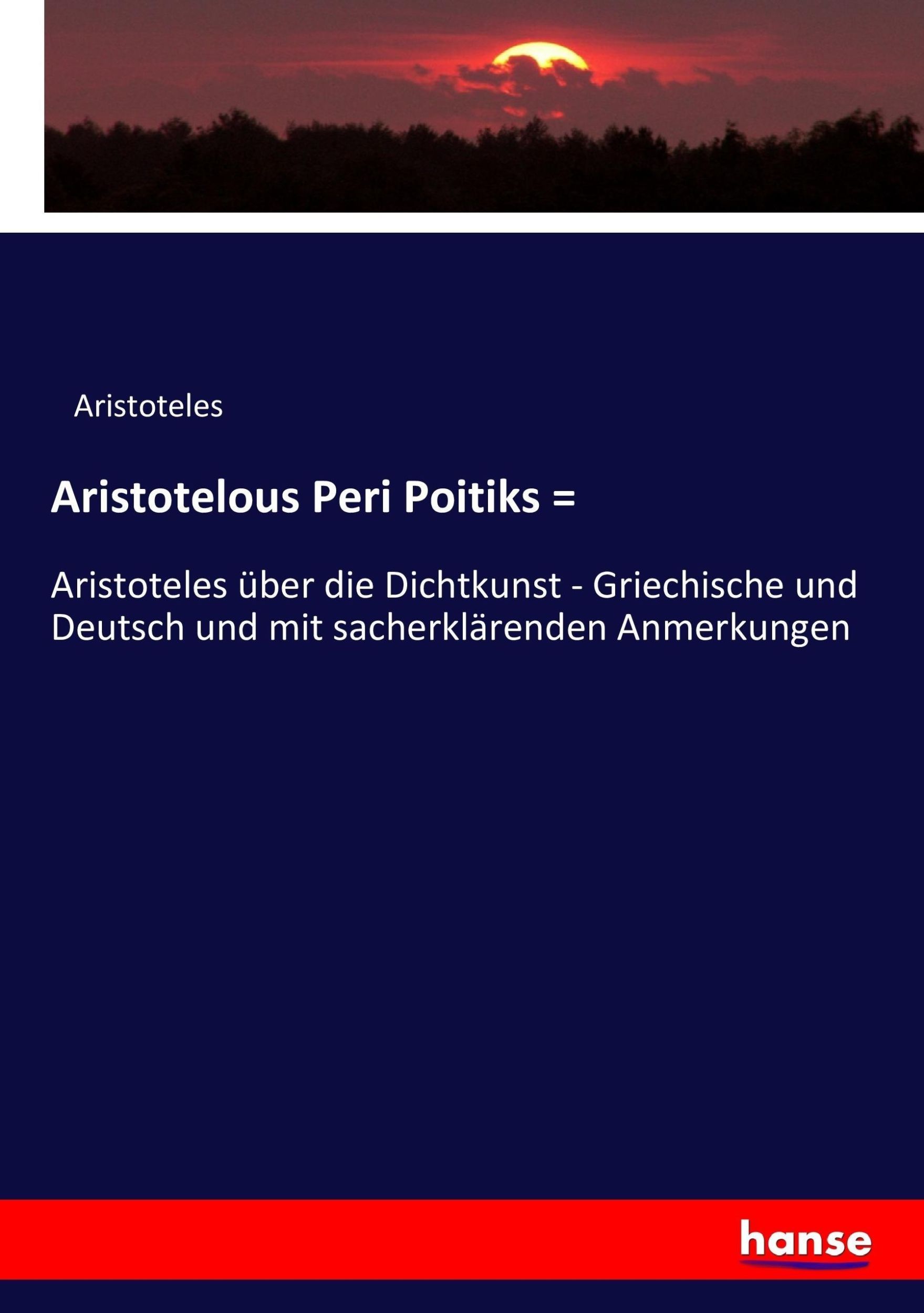 Cover: 9783743628076 | Aristotelous Peri Poitiks = | Aristoteles | Taschenbuch | Paperback