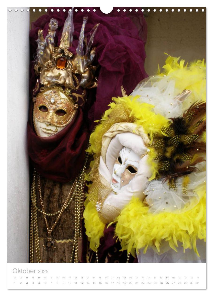 Bild: 9783457061152 | Masken der Sehnsucht - Karneval in Venedig (Wandkalender 2025 DIN...