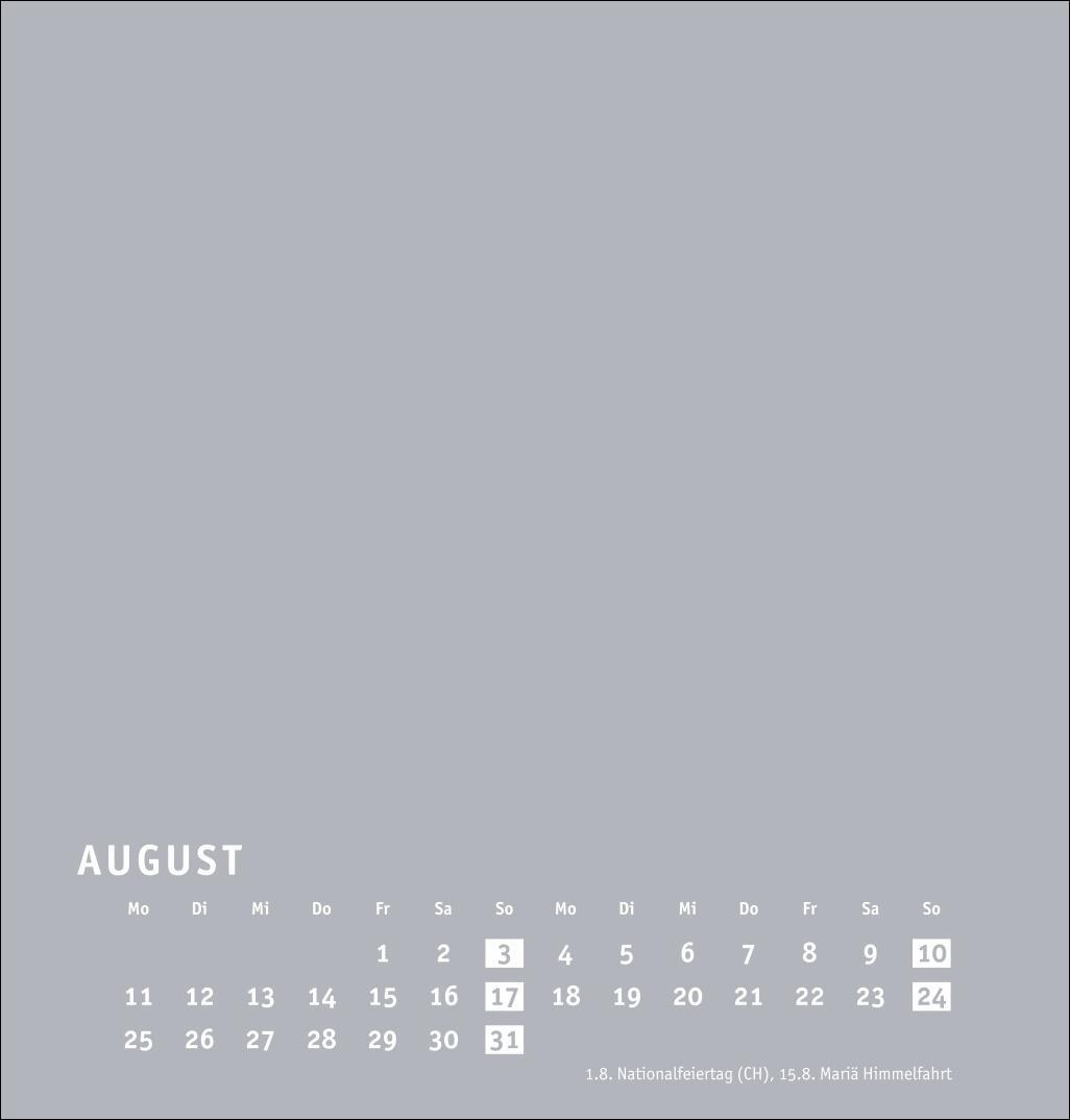 Bild: 9783756407903 | Premium-Bastelkalender silbergrau mittel 2025 | Heye | Kalender | 2025