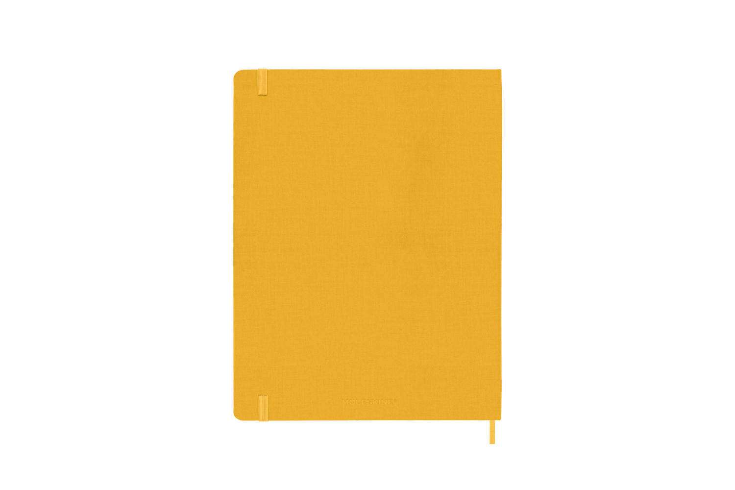 Bild: 8056598853087 | Moleskine Notizbuch - Color, XL, Liniert, Stoffeinband, Orangegelb