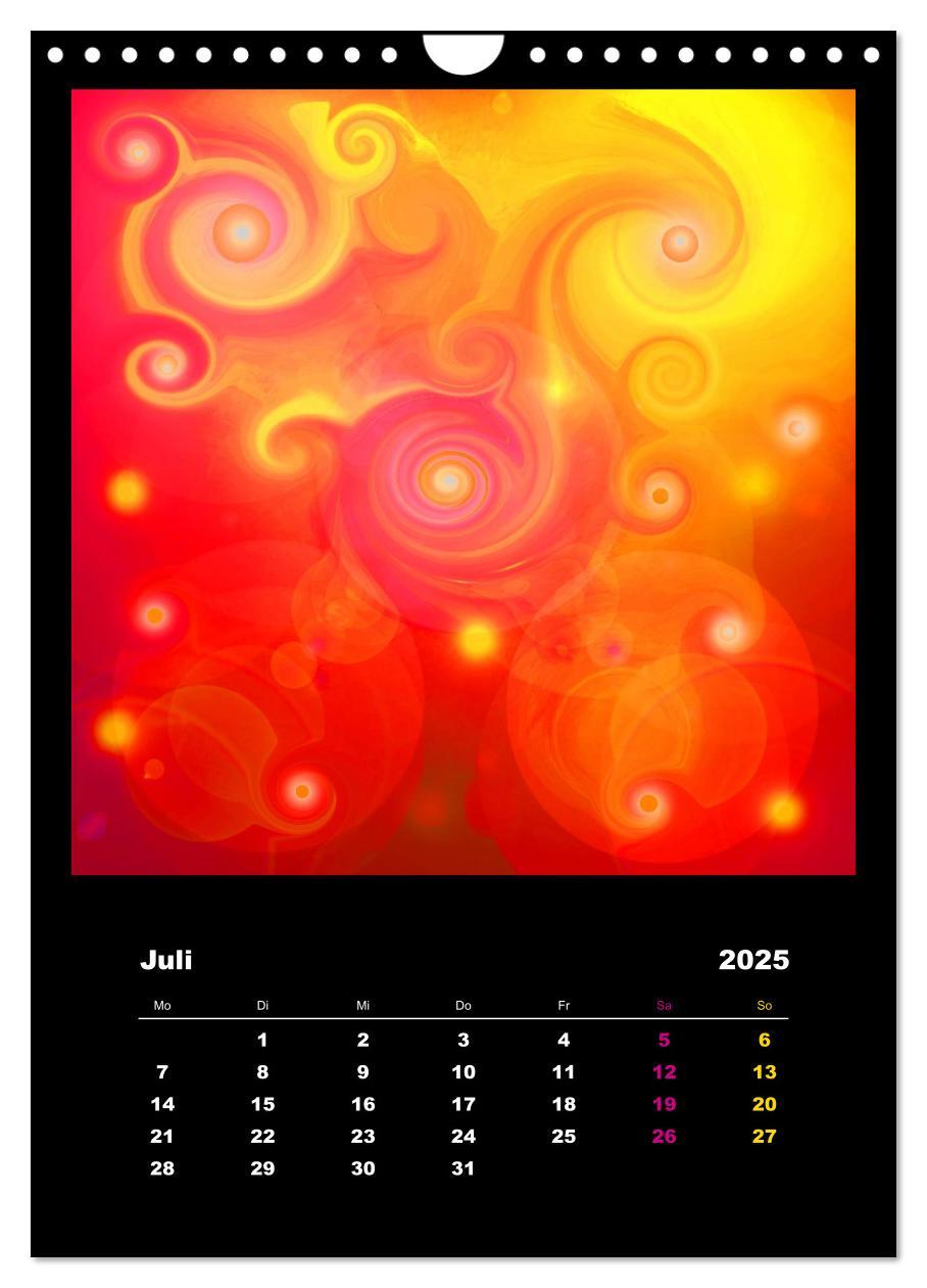 Bild: 9783457168882 | Energie-Spiralen 2025 (Wandkalender 2025 DIN A4 hoch), CALVENDO...