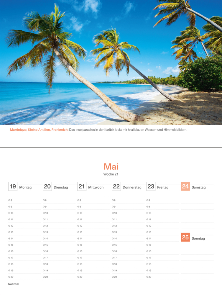 Bild: 9783965913745 | Summertime - KUNTH Tischkalender 2025 | Kalender | 54 S. | Deutsch