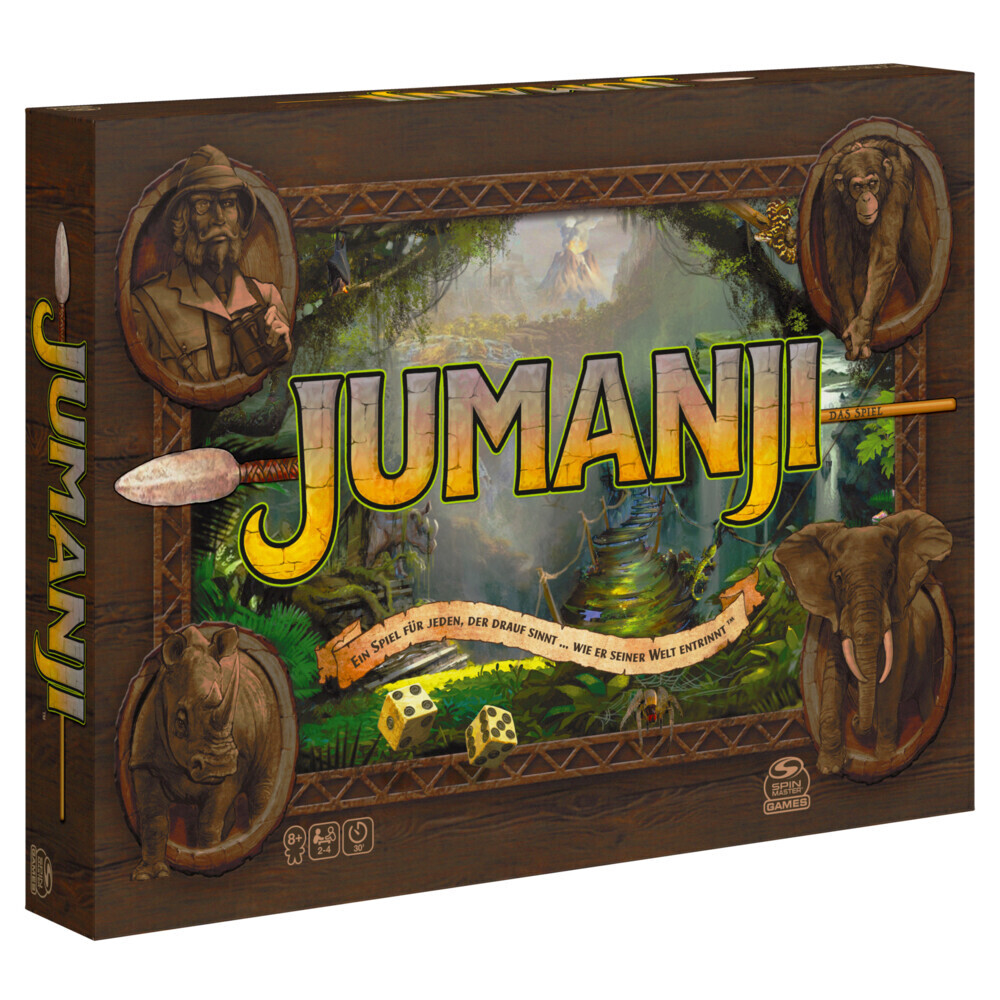 Bild: 778988385524 | CGI Jumanji (Kinderspiel) | Spiel | In Spielebox | 2021 | Spin Master