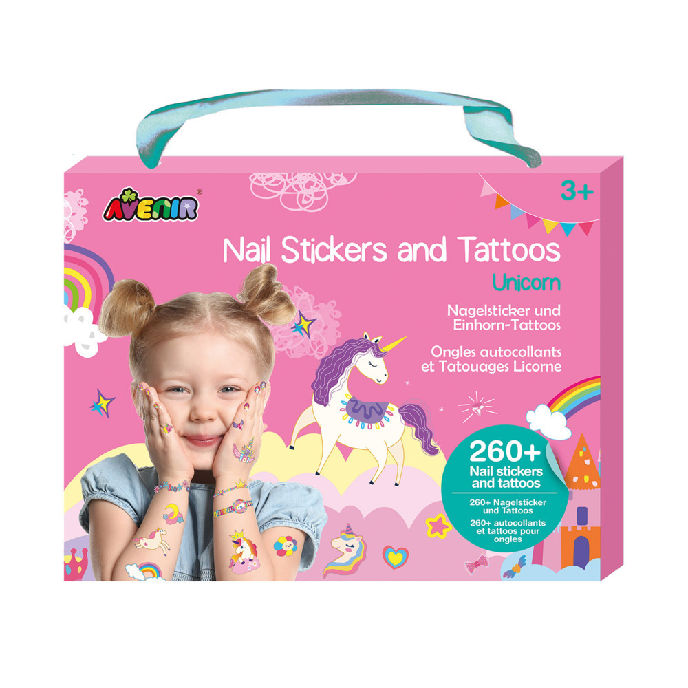 Cover: 6920773382056 | Nagelsticker &amp; Tattoos Einhorn | Stück | Deutsch | Avenir