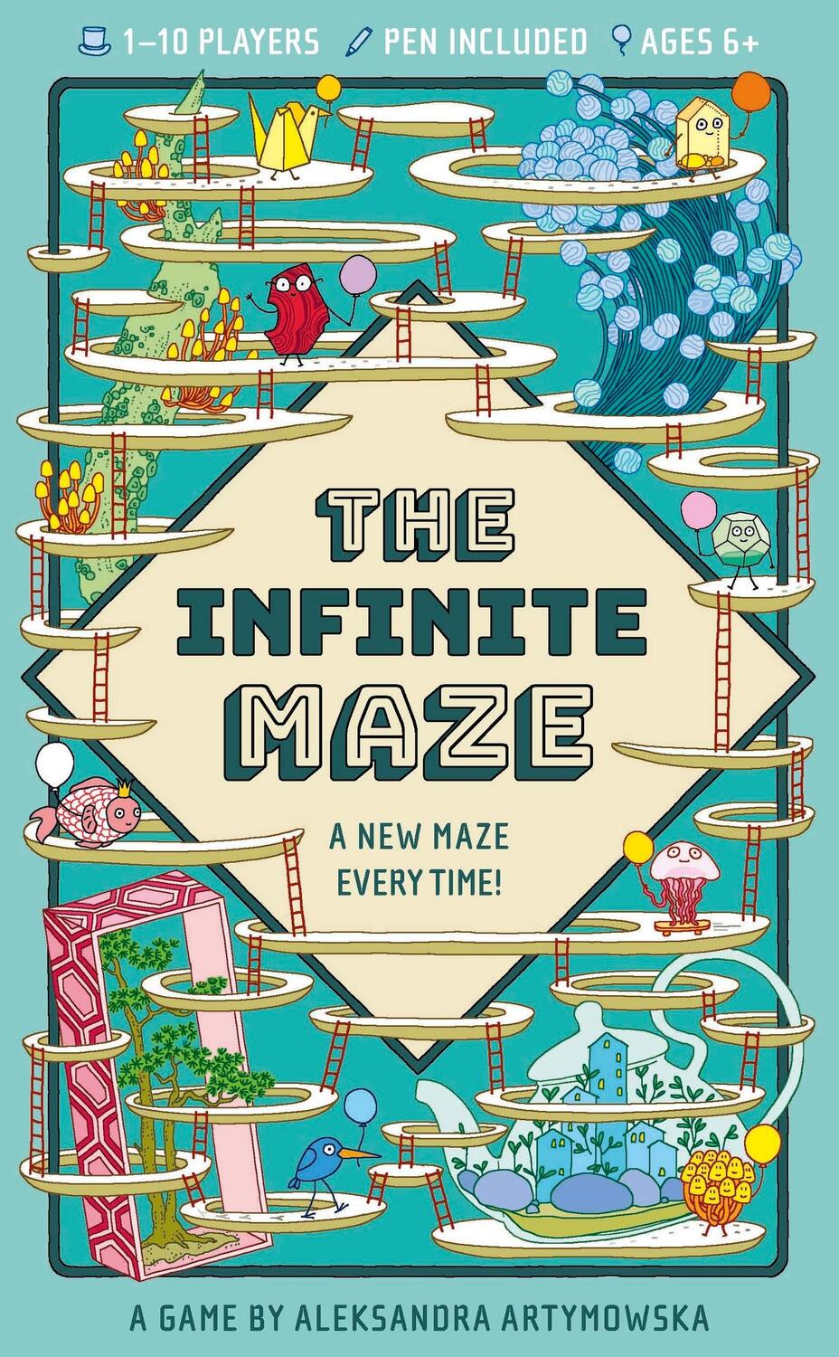 Cover: 9781399612609 | The Infinite Maze | A New Maze Every Time! | Aleksandra Artymowska