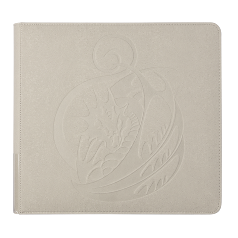 Cover: 5706569381127 | Card Codex Zipster Binder XL - Ashen White | Dragon Shield!