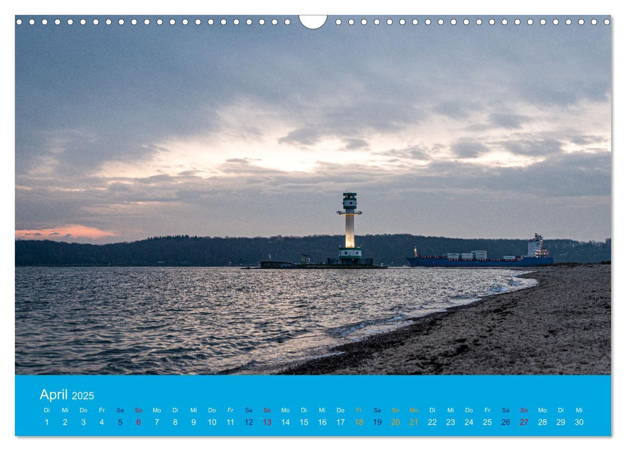 Bild: 9783435084463 | An der Kieler Förde (Wandkalender 2025 DIN A3 quer), CALVENDO...