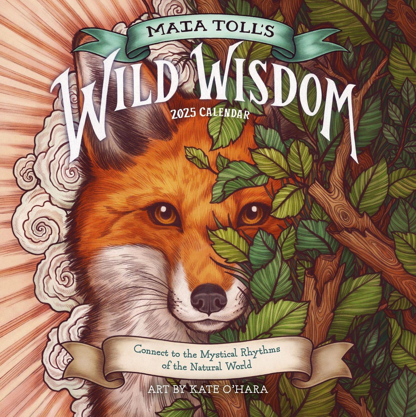 Cover: 9781523524853 | Maia Toll's Wild Wisdom Wall Calendar 2025 | Maia Toll (u. a.) | 2025