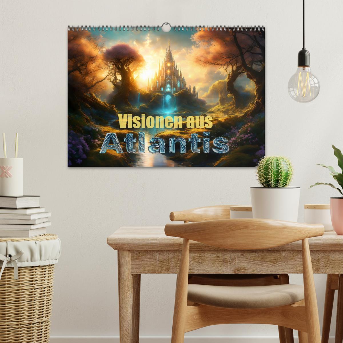 Bild: 9783457036341 | Visionen aus Atlantis (Wandkalender 2025 DIN A3 quer), CALVENDO...