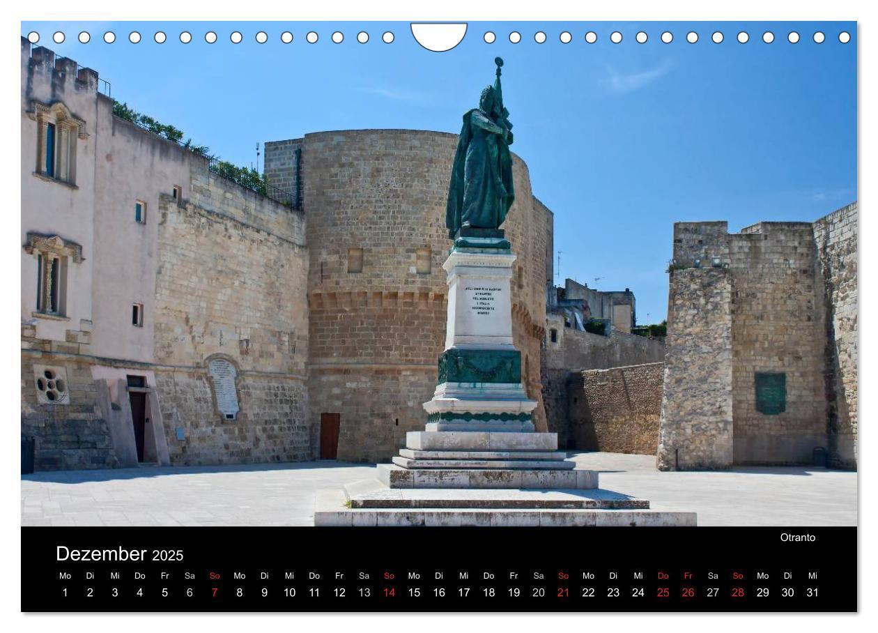 Bild: 9783435827091 | Apulien (Wandkalender 2025 DIN A4 quer), CALVENDO Monatskalender