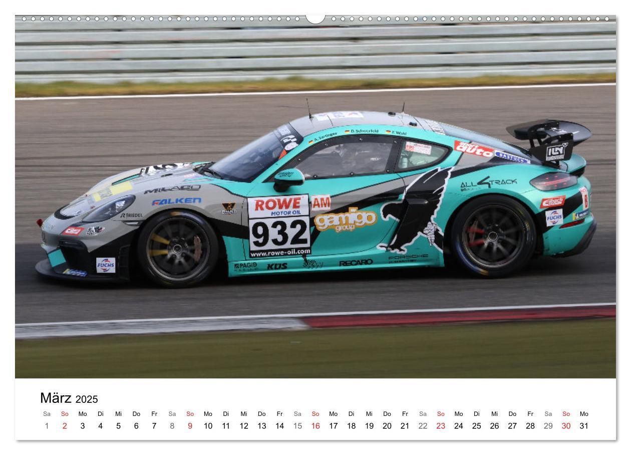 Bild: 9783435830893 | Motorsport aus Zuffenhausen (hochwertiger Premium Wandkalender 2025...