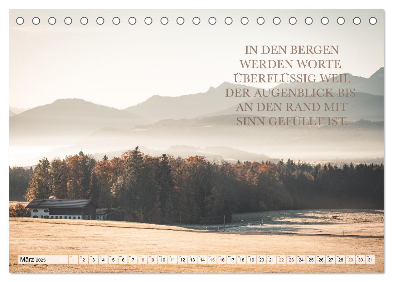 Bild: 9783383996818 | Berge und Sprüche zur Motivation und Inspiration (Tischkalender...