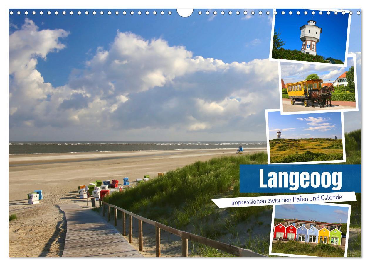 Cover: 9783457151327 | Langeoog 2025. Impressionen zwischen Hafen und Ostende...