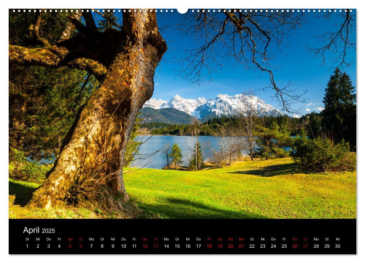 Bild: 9783435455102 | Bayerische Landschaften (Wandkalender 2025 DIN A2 quer), CALVENDO...