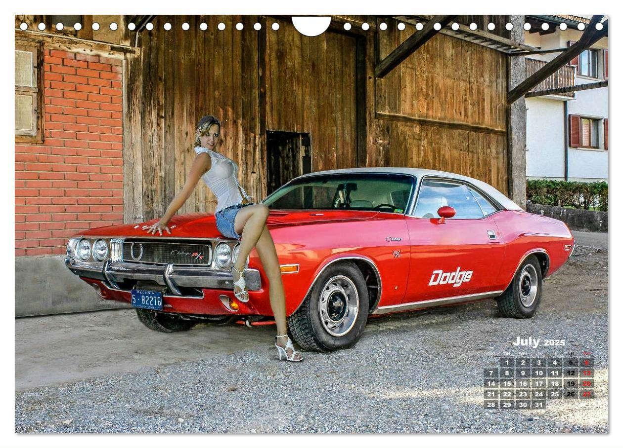 Bild: 9781325962075 | Girls and Cars (Wall Calendar 2025 DIN A4 landscape), CALVENDO 12...