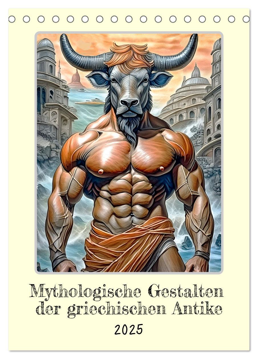 Cover: 9783457164693 | Mythologische Gestalten der griechischen Antike (Tischkalender 2025...