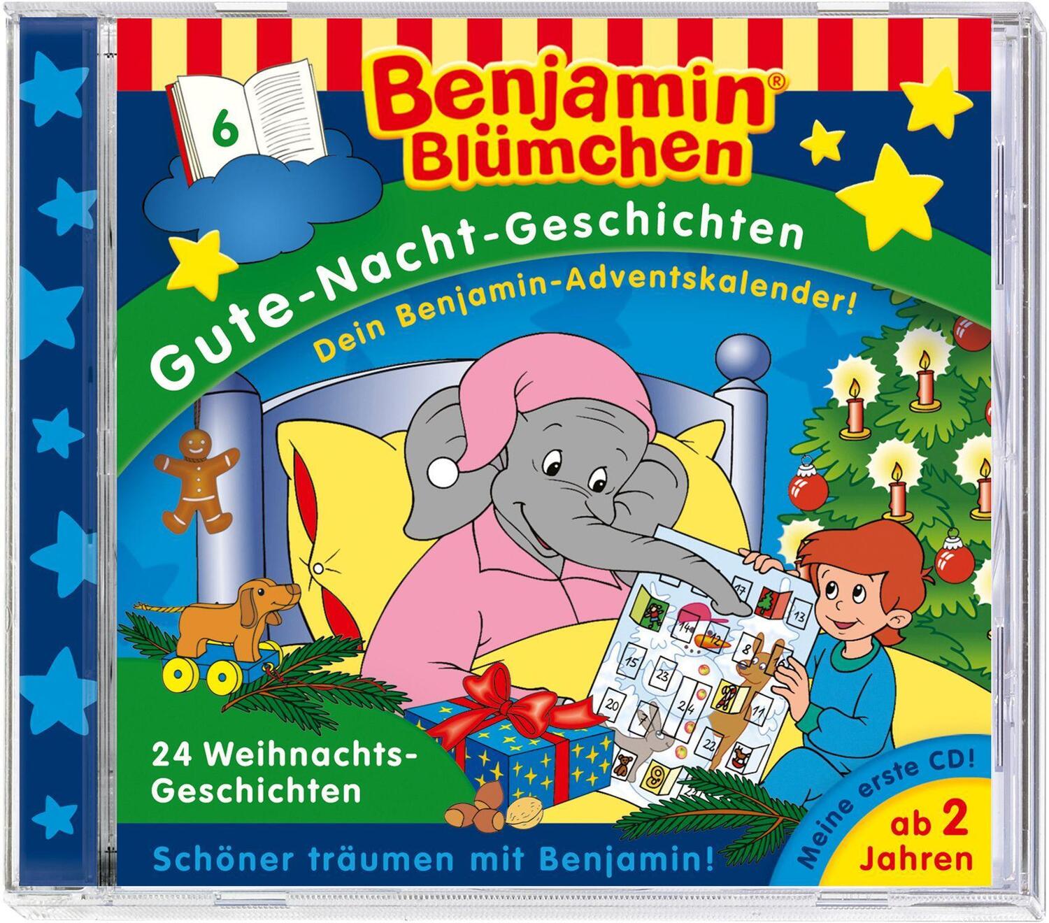 Cover: 4001504250164 | Gute-Nacht-Geschichten-Folge06 | Benjamin Blümchen | Audio-CD | 2007