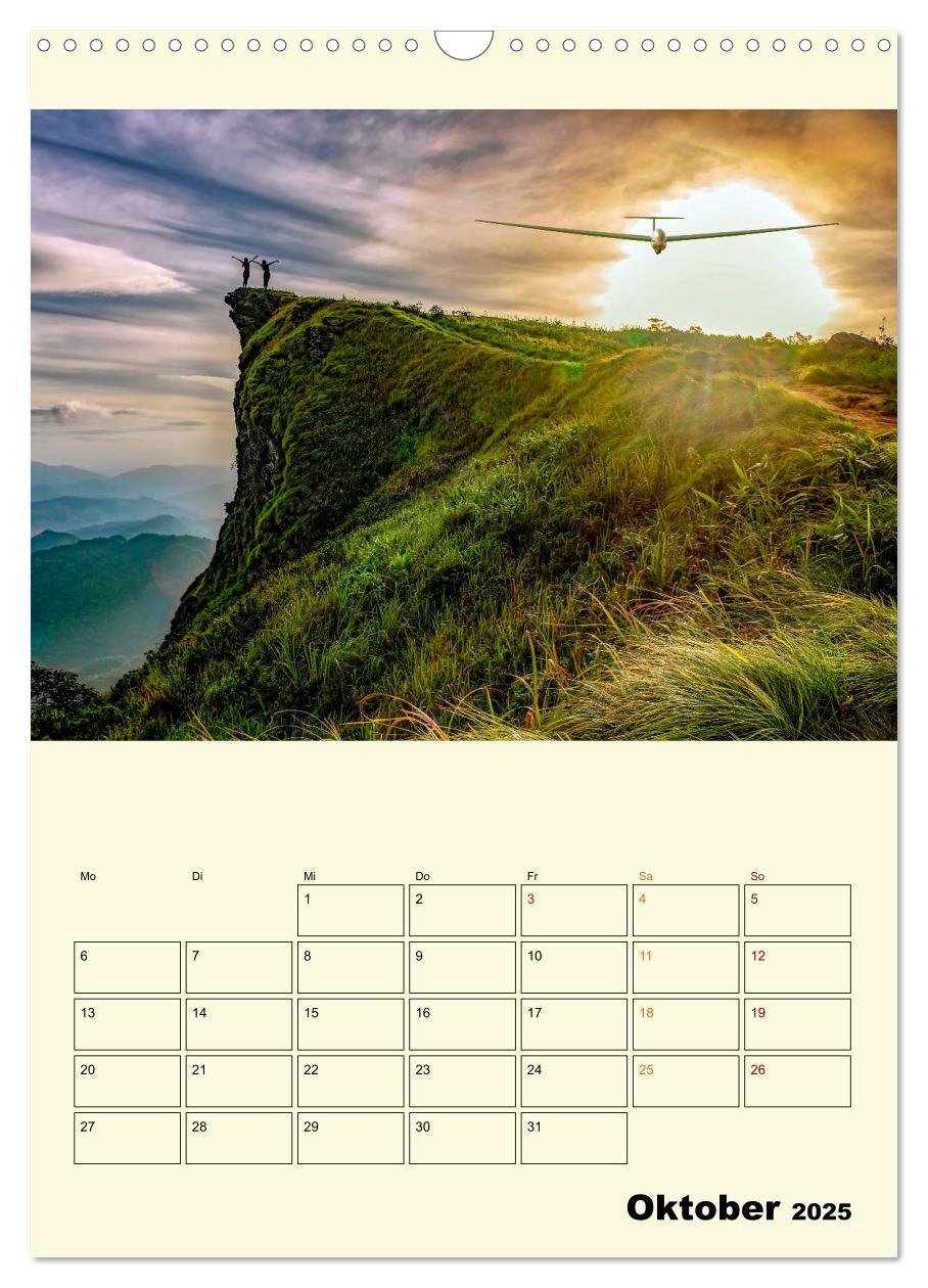 Bild: 9783435904099 | Segelfliegen - dem Himmel ganz nah (Wandkalender 2025 DIN A3 hoch),...