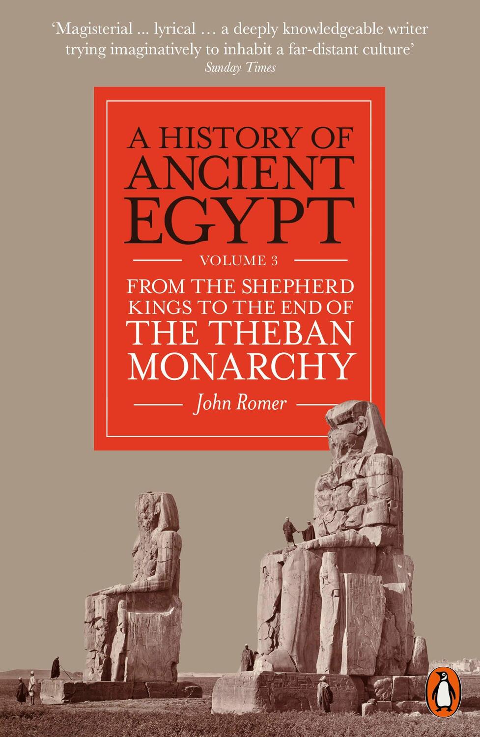 Cover: 9780141993355 | A History of Ancient Egypt, Volume 3 | John Romer | Taschenbuch | 2024