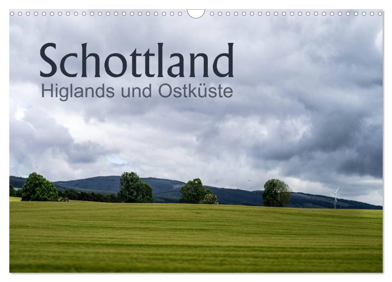 Cover: 9783435690992 | Schottland Highlands und Ostküste (Wandkalender 2025 DIN A3 quer),...