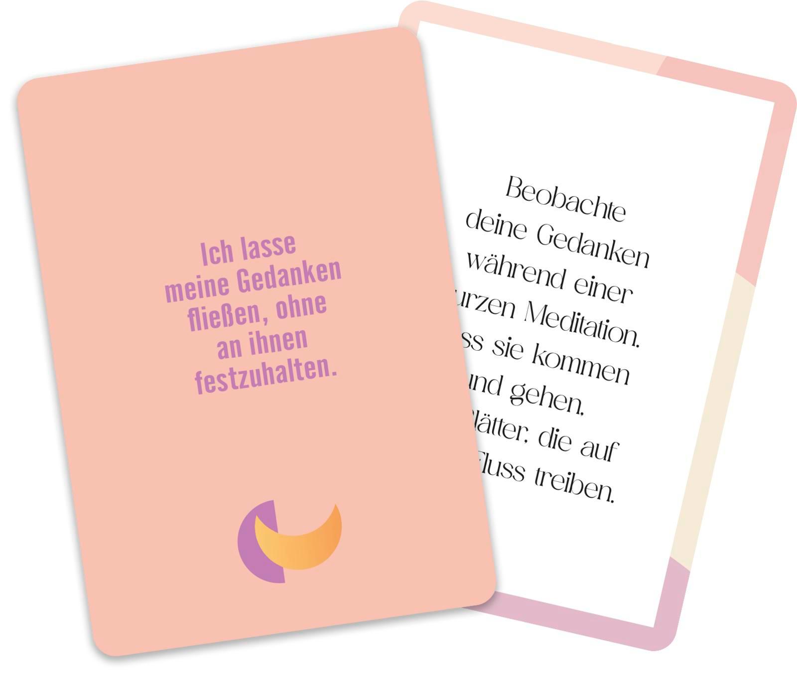 Bild: 4036442012949 | Achtsamkeit to go | Groh Verlag | Box | Affirmationskarten to go