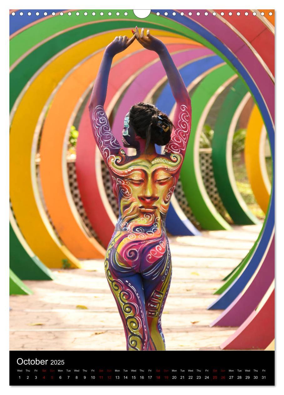 Bild: 9781325972029 | Equatorial Guinea Bodypainting Festival (Wall Calendar 2025 DIN A3...