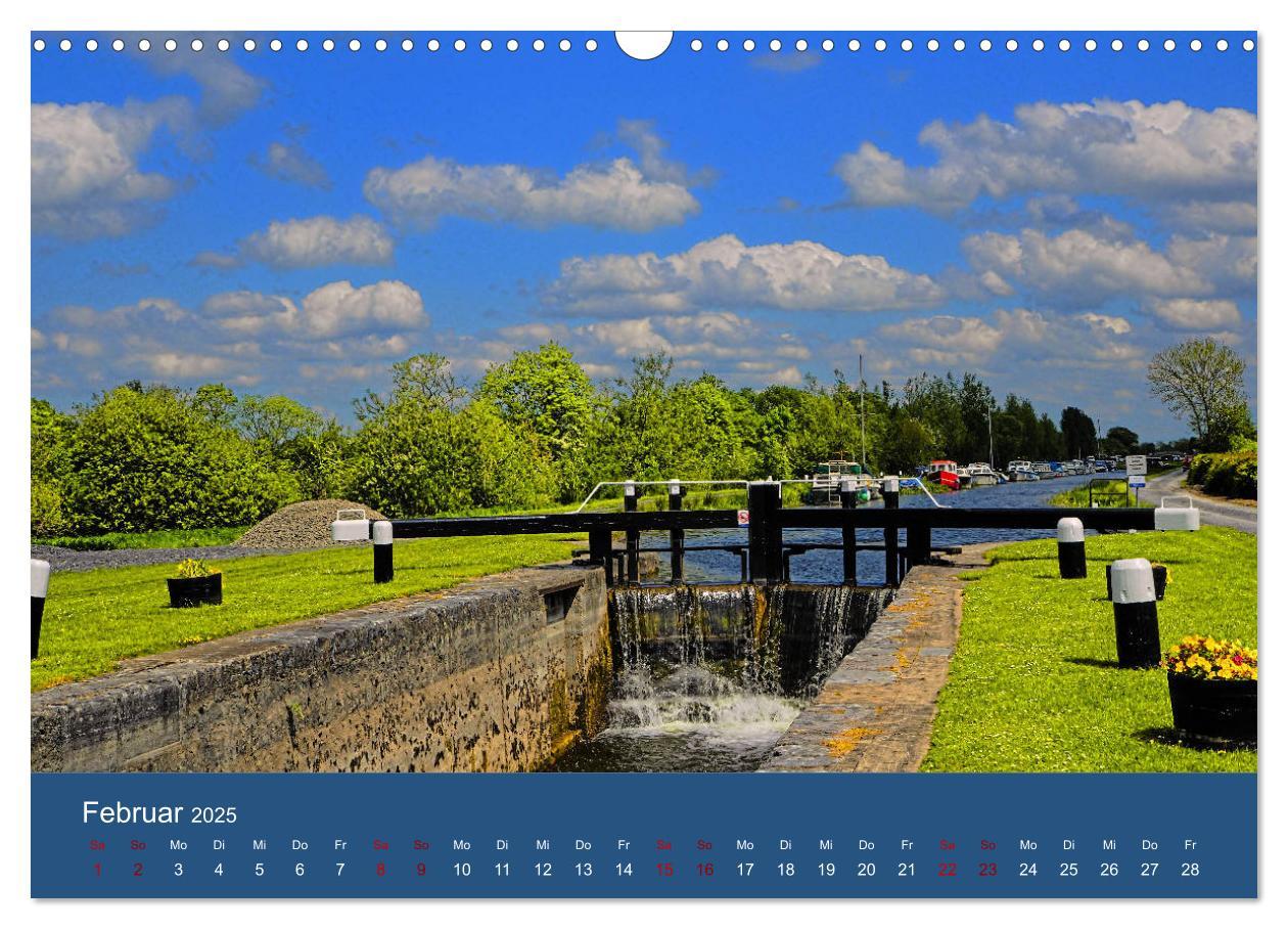 Bild: 9783435431922 | Auf dem Shannon - Mit dem Boot durch Irland (Wandkalender 2025 DIN...