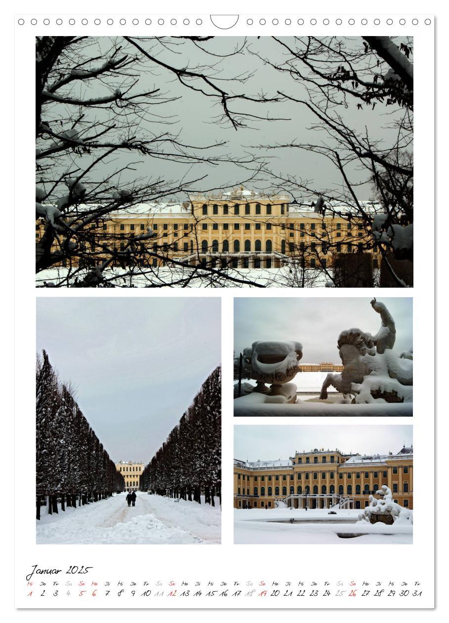 Bild: 9783457073438 | Schloss Schönbrunn im Wandel der Jahreszeiten (Wandkalender 2025...