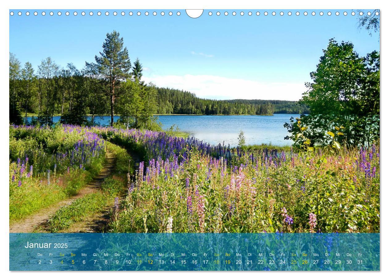 Bild: 9783435131518 | Zauberhaftes Värmland (Wandkalender 2025 DIN A3 quer), CALVENDO...