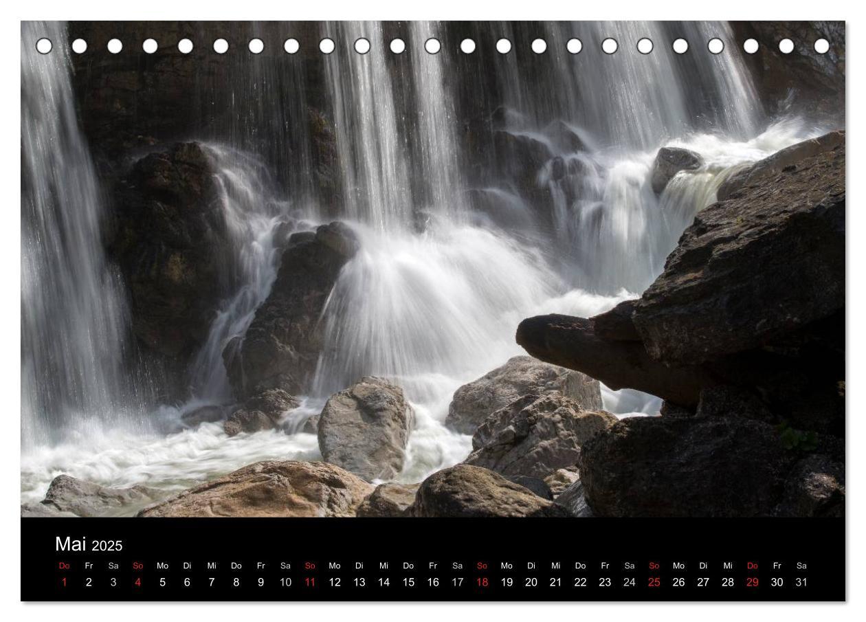 Bild: 9783435668052 | Kuhflucht Wasserfälle bei Farchant (Tischkalender 2025 DIN A5...