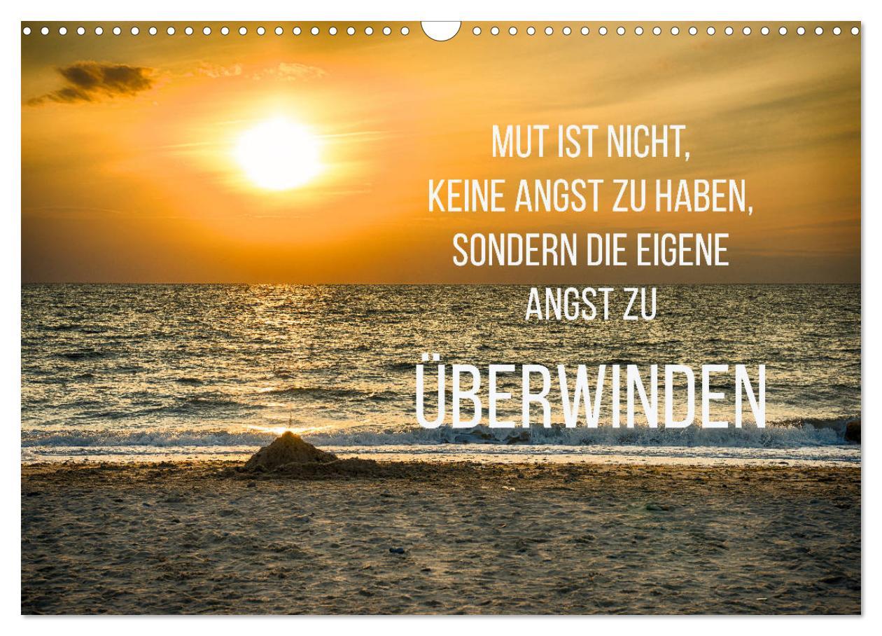 Bild: 9783435123155 | Motivation und Meer (Wandkalender 2025 DIN A3 quer), CALVENDO...