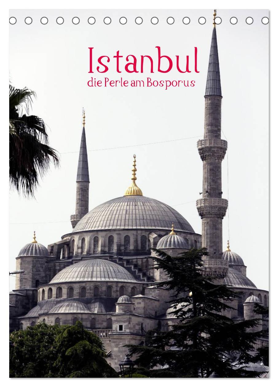 Cover: 9783457078594 | Istanbul, die Perle am Bosporus (Tischkalender 2025 DIN A5 hoch),...