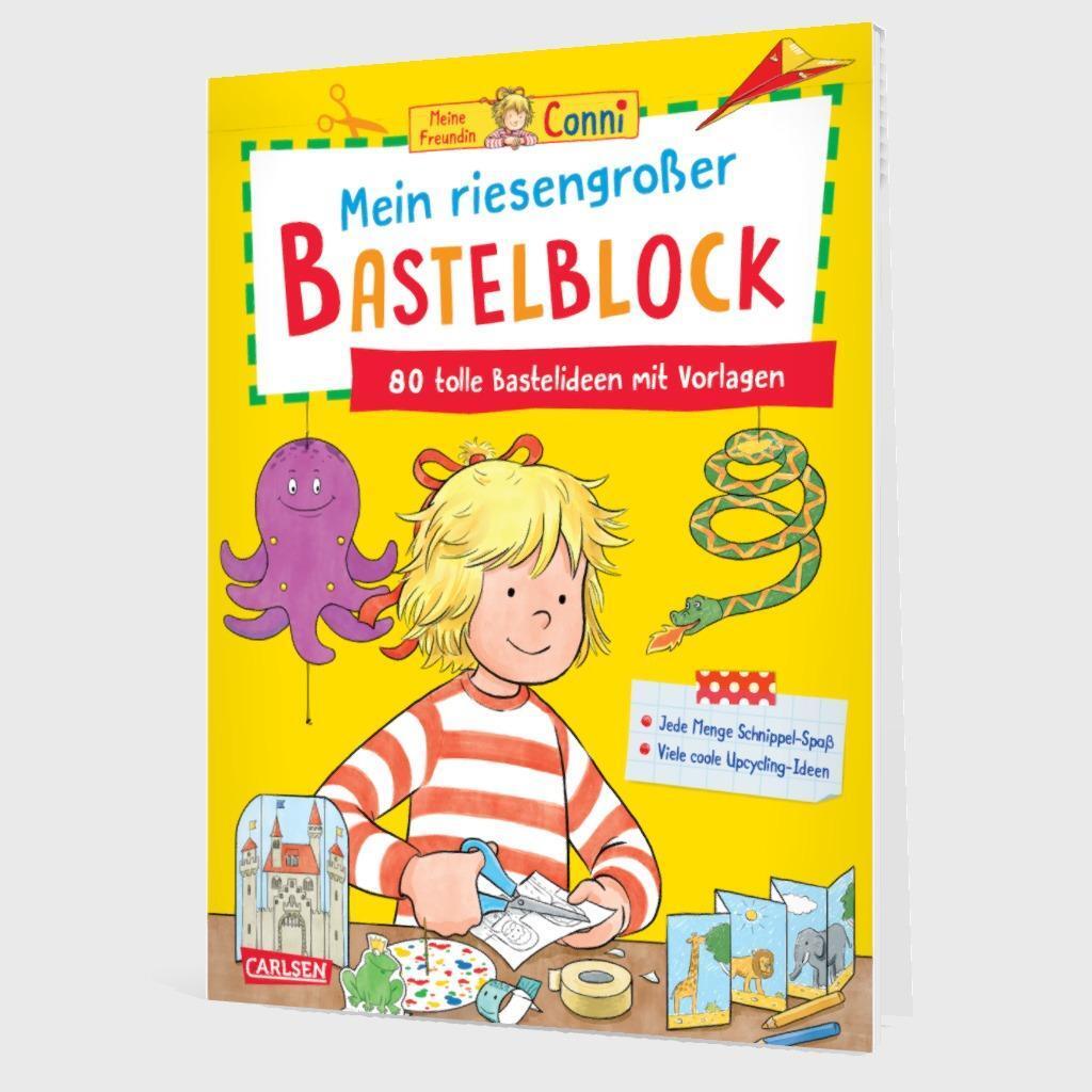 Bild: 9783551191816 | Conni Gelbe Reihe (Beschäftigungsbuch): Mein riesengroßer Bastelblock