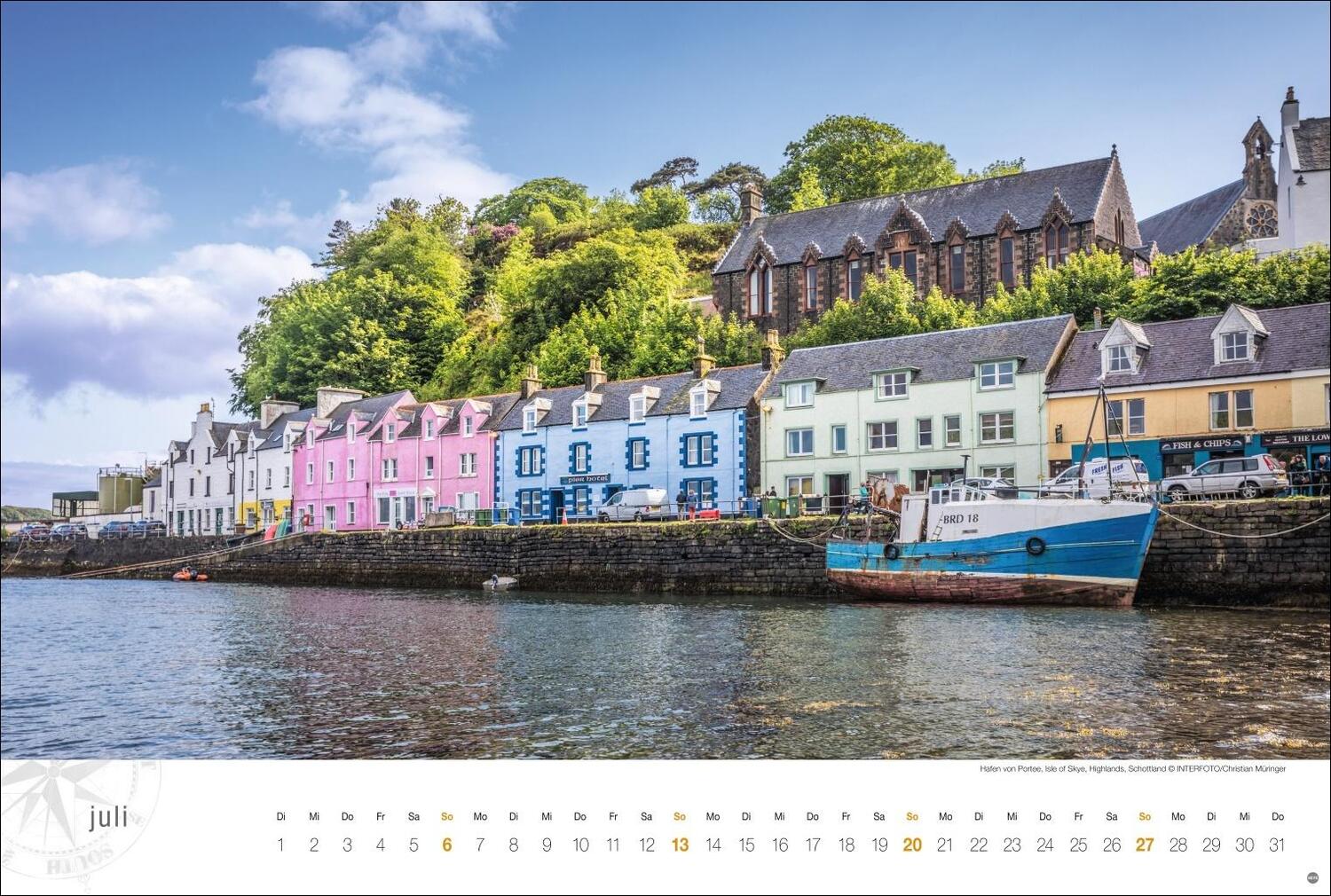 Bild: 9783756404902 | Schottland Globetrotter Kalender 2025 - Von wilden Küsten, Seen und...