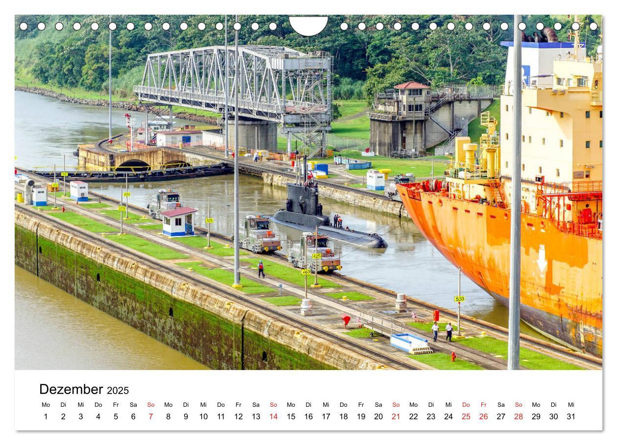 Bild: 9783435265534 | Panamakanal - Zwischen Atlantik und Pazifik (Wandkalender 2025 DIN...