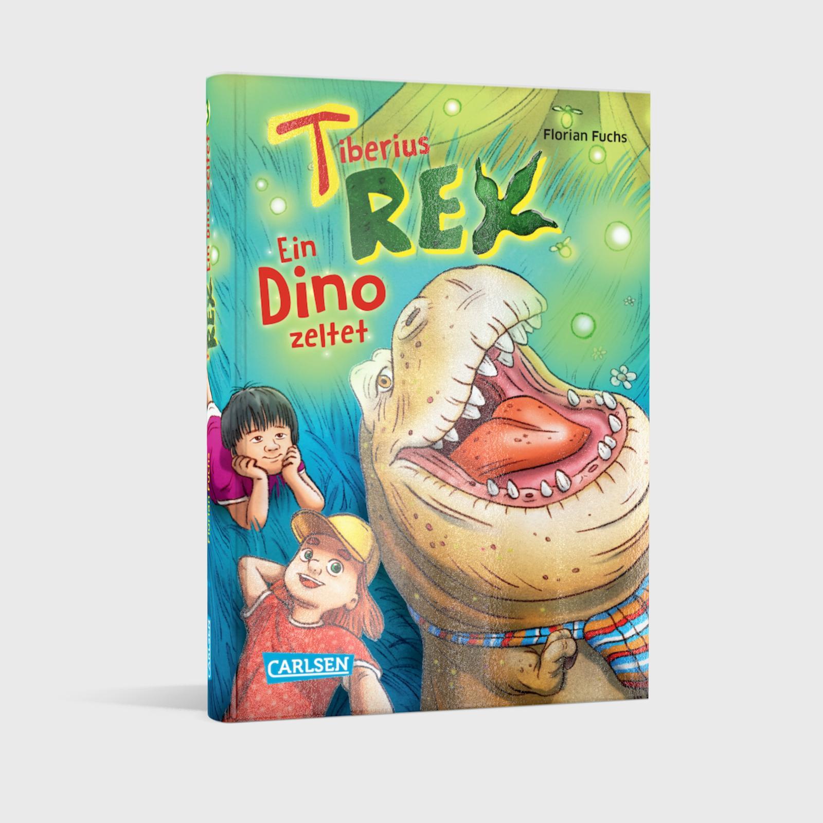 Bild: 9783551654298 | Tiberius Rex 3: Ein Dino zeltet | Florian Fuchs | Buch | Tiberius Rex