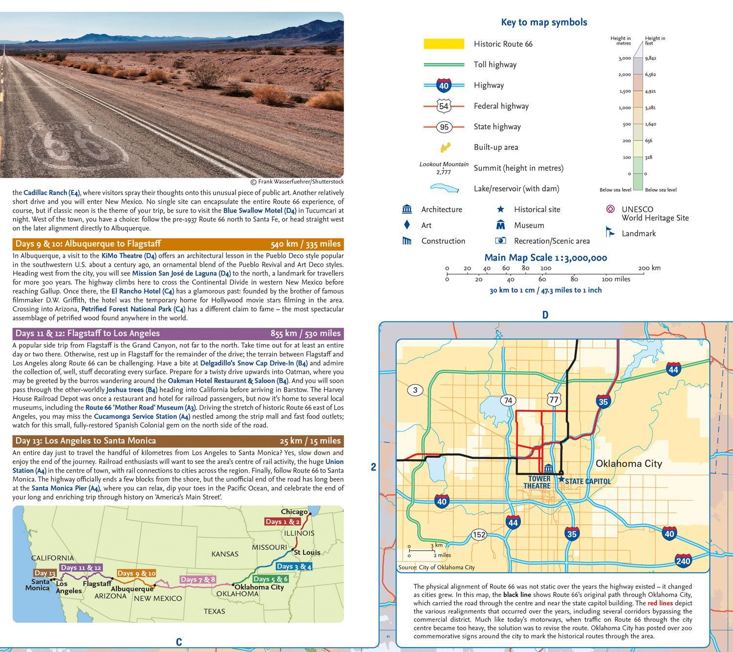 Bild: 9780008609177 | Collins Route 66 Touring Map | Plan Your Adventure Across America