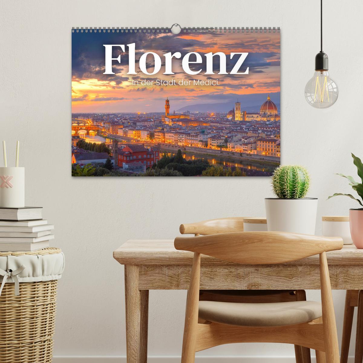 Bild: 9783383936074 | Florenz - In der Stadt der Medici. (Wandkalender 2025 DIN A3 quer),...