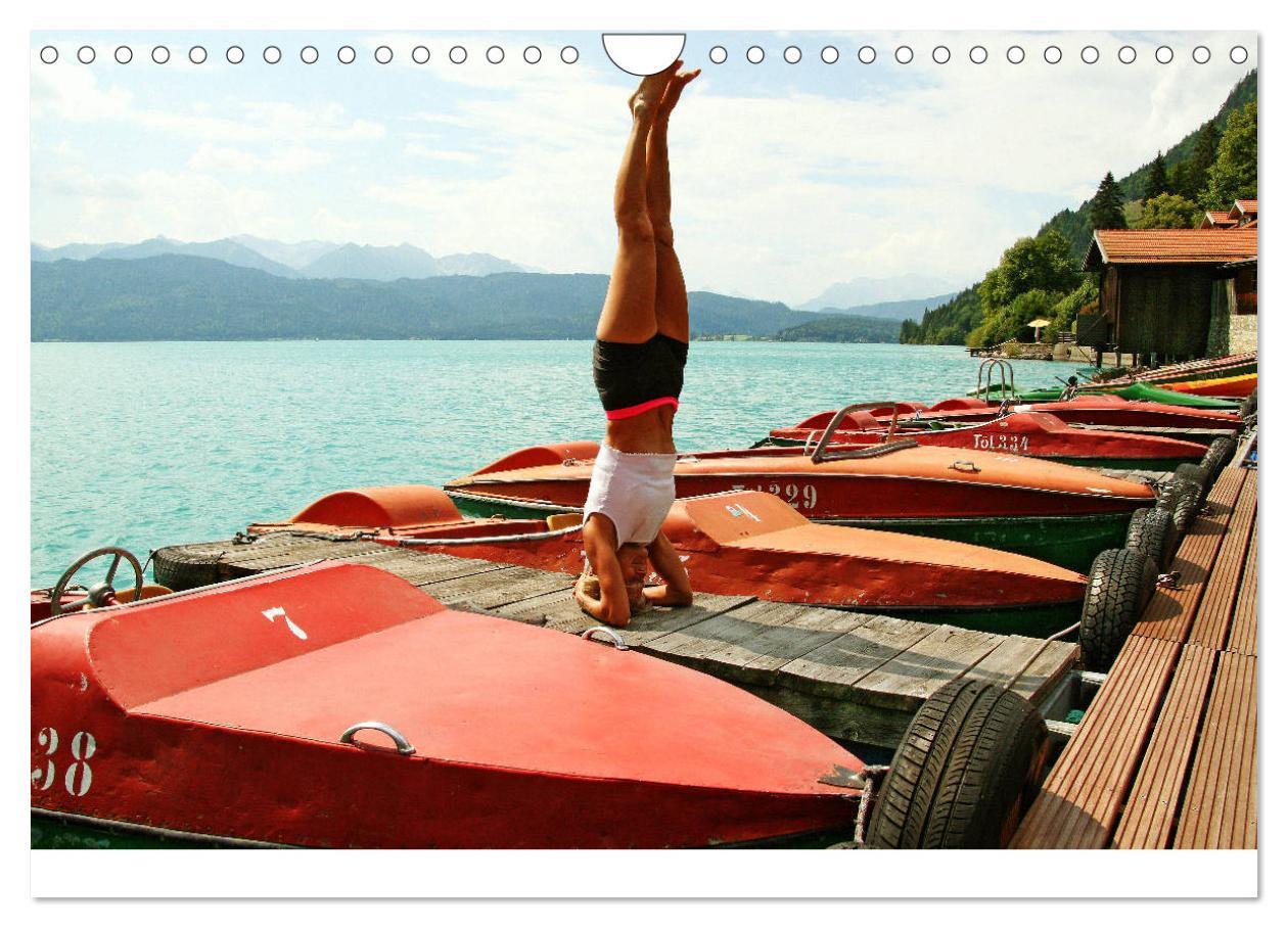 Bild: 9783435283132 | Yoga ¿ Harmonie am Walchensee (Wandkalender 2025 DIN A4 quer),...