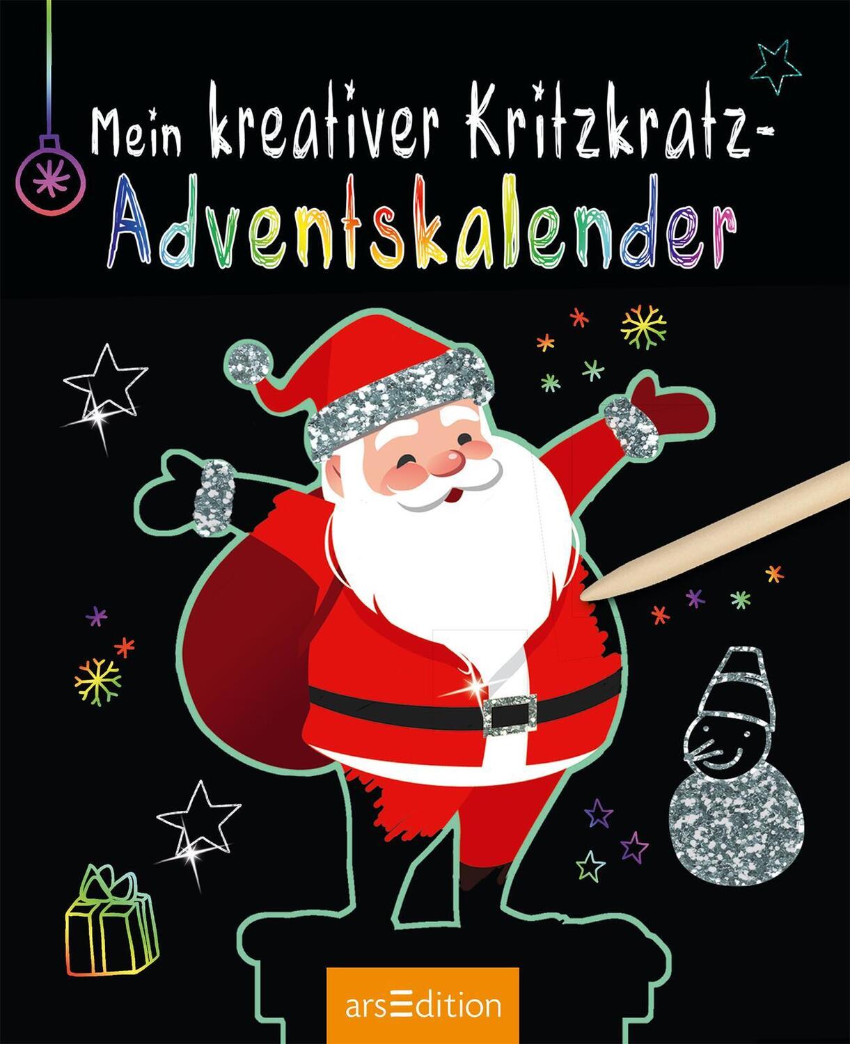 Bild: 9783845849324 | Mein kreativer Kritzkratz-Adventskalender | Taschenbuch | 24 S. | 2022