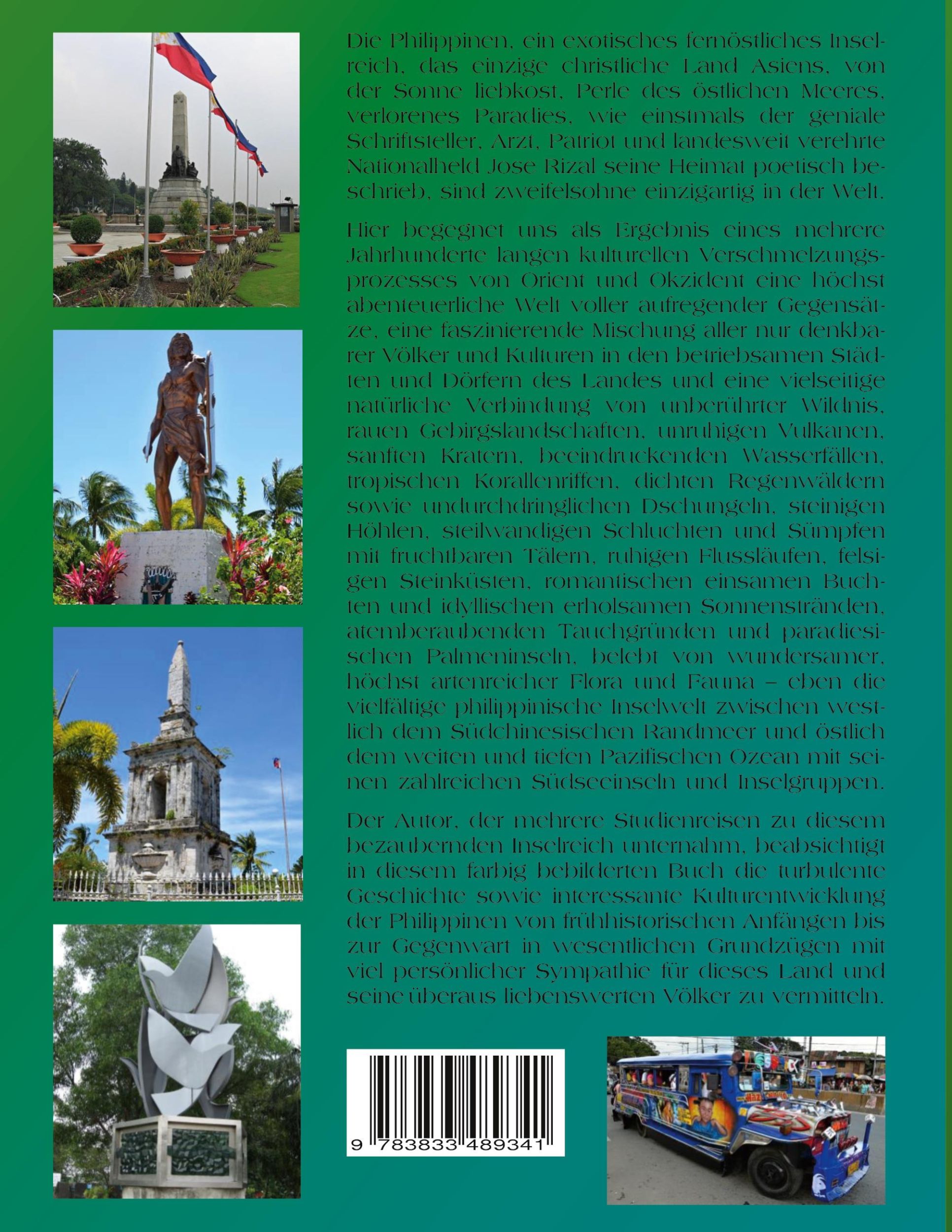 Rückseite: 9783833489341 | Die Philippinen | Geschichte eines verloren gegangenen Paradieses