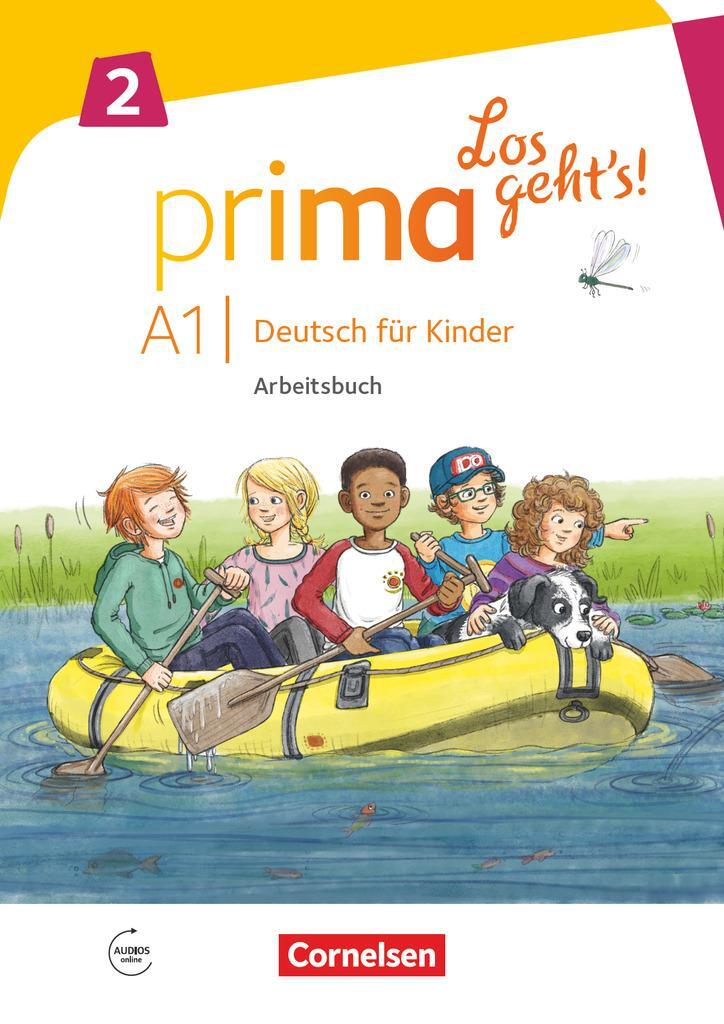 Cover: 9783065206280 | Prima - Los geht's! Band 2 - Arbeitsbuch mit Audio-CD und Stickerbogen