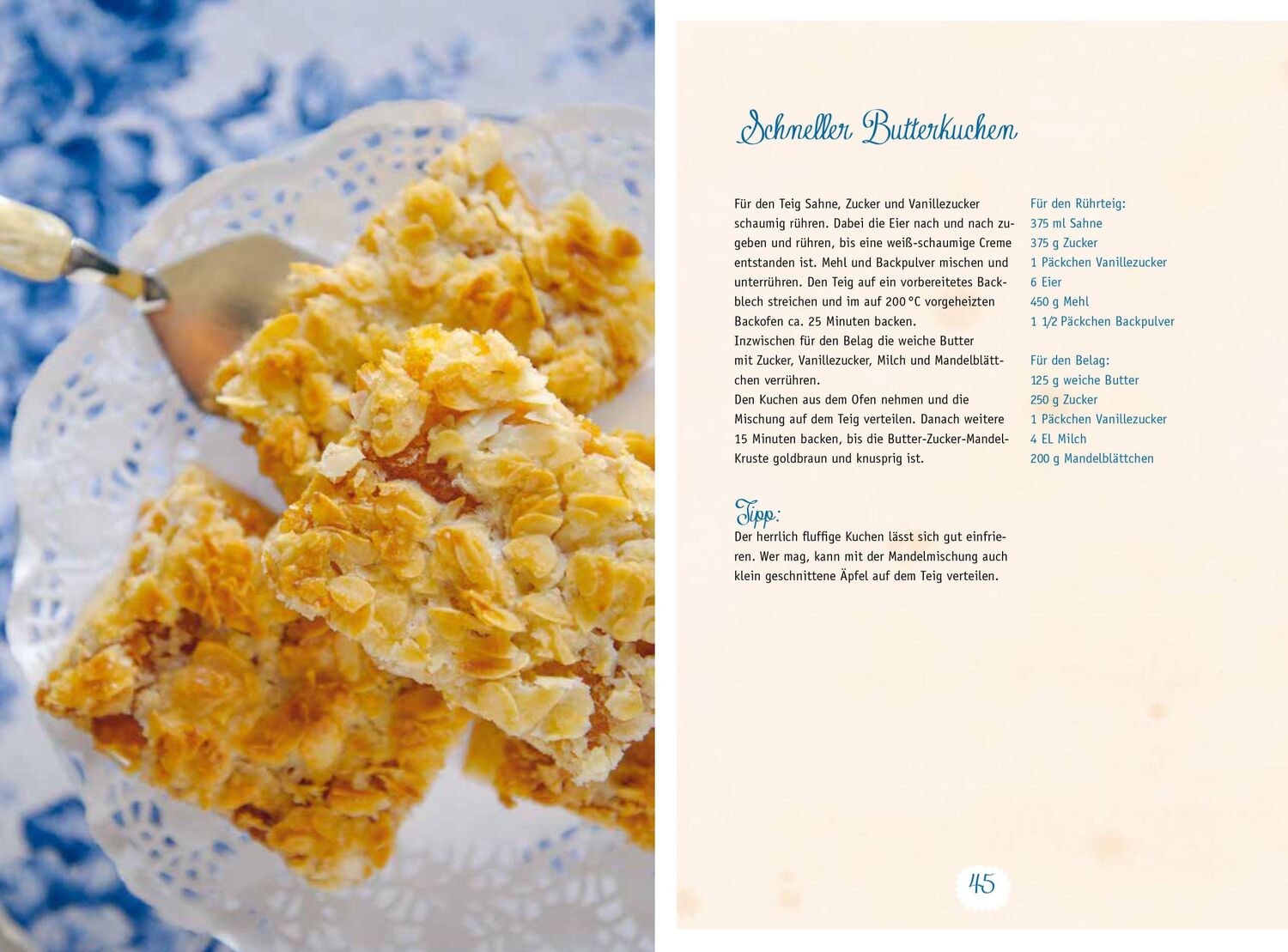 Bild: 9783809438205 | Blechkuchen. Die leckersten Landfrauenrezepte | Lisa Ayecke | Buch